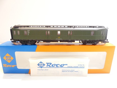 Roco 4293s bahnpostwagen - h0,