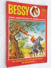 Bastei Bessy 1969 Doppelband 36 - schwarzer Hengst , Geisterhütte