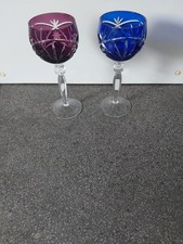 2 Weingläser , Bleikristall