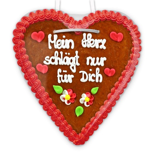 Lebkuchenherz 21cm mein - 21cm,