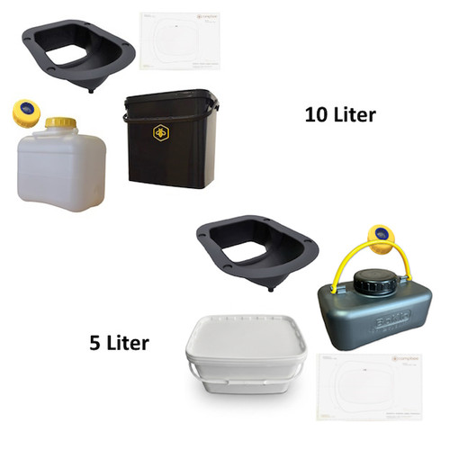 Diy set bausatz trenntoilette - set,