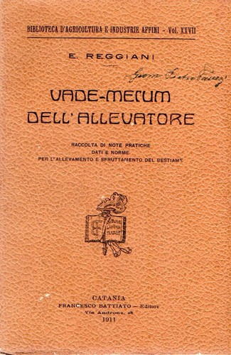 Reggiani vade mekum - e.., vade-mekum