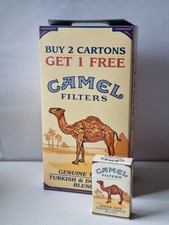 Camel Zigarettenbox XL USA Zigarettenschachtel Rarität Sammler Collectible 80er