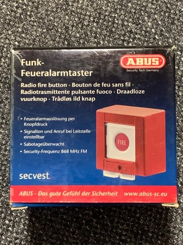 Abus secvest funk feuertaster - abus, funk-feuertaster