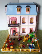Playmobil 5303 Puppenhaus,Dollhouse,Möbel,Grill, Spielplatz,Haus,vollständig,OVP