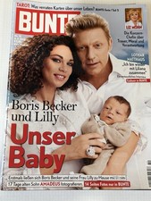 Bunte Zeitschrift Ausgabe 10/2010 Boris Becker und Lilly Unser Baby