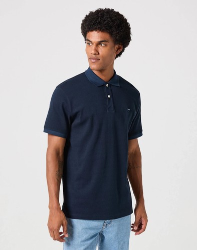 Wrangler poloshirt black - wrangler,