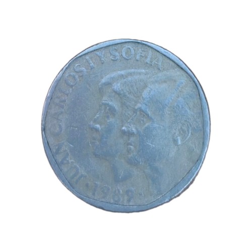 500 pesetas spanien 1989 - pesetas,