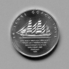 Silber-Gedenkmünze Deutschland 10 Euro 2008 „50 Jahre Gorch Fock“