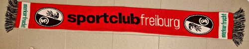 Freiburg schal sponsor - schal, /