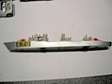 CORVETTE KRIEGSSCHIFF RED GUNS MATCHBOX SEAKINGS K-302 MADE IN ENGLAND  1976 gut