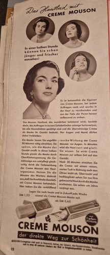 Reklame anzeigenwerbung creme - reklame/anzeigenwerbung,