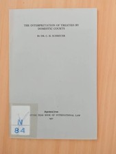 The Interpretation of Treaties