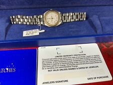 Concord Steeplechase Armbanduhr Mit Goldbezel 15-65-0220