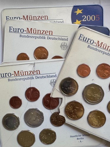 Euro münzen 2005 stempelglanz - euro-münzen,