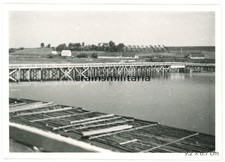 Orig. Foto Notbrücke in