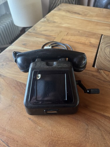 Bakelit telefon krone - bakelit,