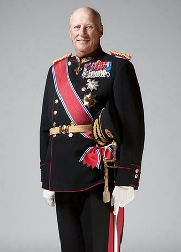 König harald von - von, norwegen