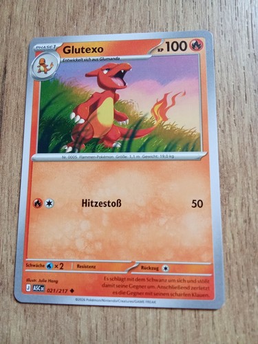 Pokemon karte glutexo - glutexo, deutsch