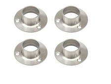 Edelstahl Wandflansch