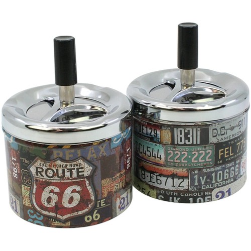 Drehaschenbecher - 2x,