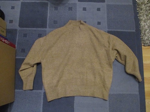 Pullover cremefarbe - in,