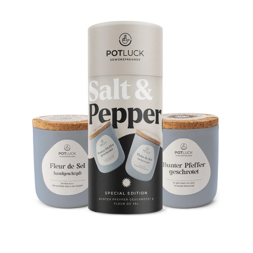 Potluck 2er set salz - potluck,