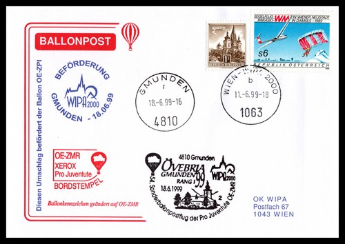 österreich fdc 1999 - fdc, gmunden