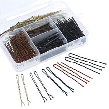 Haarnadeln, Metall, 360 Stück, Hochzeits-Accessoire, Haarklammern, U-Form, Go...