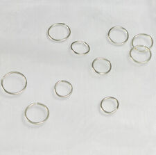 925 Silber Nasenring Nasenpiercing Piercing Ohr Hoop Ring Tragus Helix