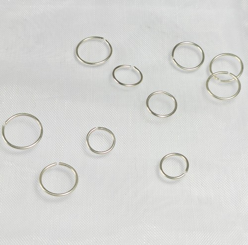 925 silber nasenring - silber,