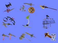 Masters of the Universe 200X Figuren & Playset Zubehör (Mattel 2000er)