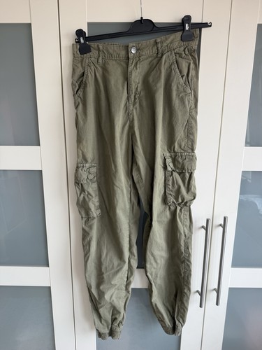 Cargohose damen khakigrün - cargohose, m