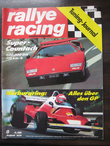 Zeitschrift rallye racing - rallye,
