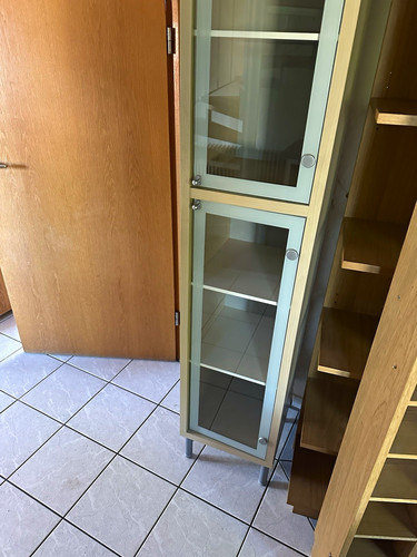 Vitrine freistehend 215x36 - , cm