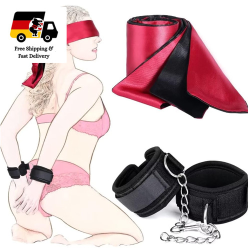 Bdsm handschellen satin - bdsm,