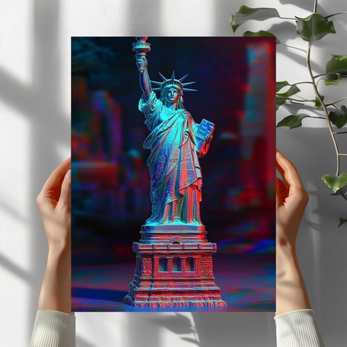 Freiheitsstatue premium poster - freiheitsstatue,