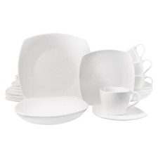 Echtwerk 30-teiliges Kombiservice "Classic" Modern Geschirrset aus Porzellan 