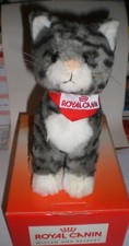 Royal Canin Plüsch Katze Plüschtier  21cm Stofftier Werbeartikel Originalkarton