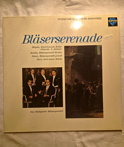 Bläserserenade haydn - lp,