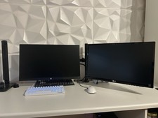 Gaming Setup 2monitore Pc mit
