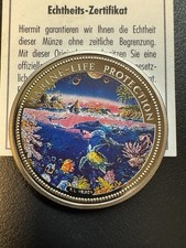 Palau 1 Dollar 1993 PP * Marine-Life Protection