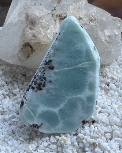 Larimar scheibe heilstein - scheibe,,