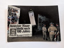 Ansichtskarte Fall der Berliner Mauer 