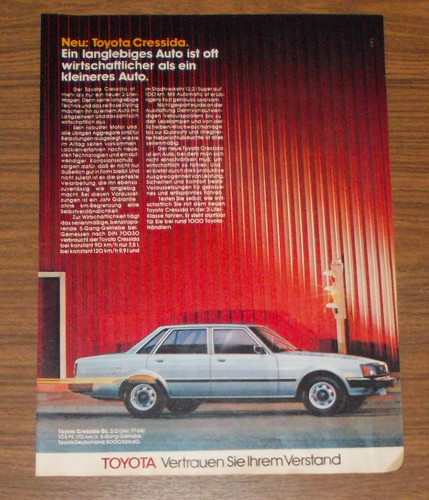 Seltene werbung toyota - seltene,