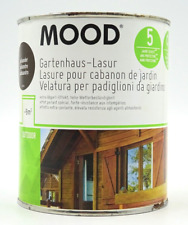 Mood Gartenhaus Lasur Holzlasur Holz Wetterschutz Fassade palisander - 0,75 L