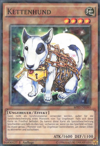 Yugioh kettenhund - yugioh,