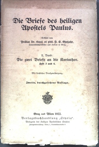 Die zwei briefe - die,