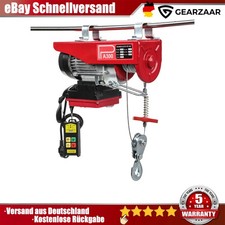 230V Elektrische Seilwinde