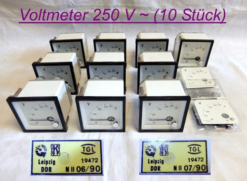 Ddr rft voltmeter - rft, einbau